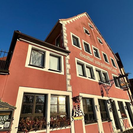 Gasthof Zum Goldenen Schiff - Lehm, Stil & Altstadtflair Marktbreit Buitenkant foto